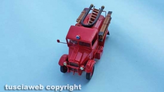 I modellini dei mezzi dei vigili del fuoco di Valter Favilla