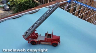 I modellini dei mezzi dei vigili del fuoco di Valter Favilla