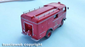 I modellini dei mezzi dei vigili del fuoco di Valter Favilla