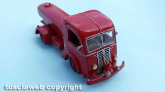 I modellini dei mezzi dei vigili del fuoco di Valter Favilla