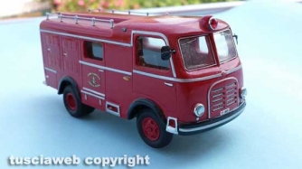 I modellini dei mezzi dei vigili del fuoco di Valter Favilla