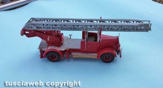 I modellini dei mezzi dei vigili del fuoco di Valter Favilla