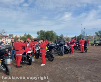 Viterbo - Motobabbi Natale