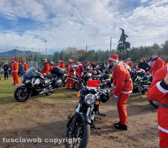 Viterbo - Motobabbi Natale