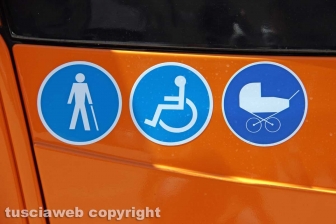 Viterbo - I nuovi autobus della Francigena