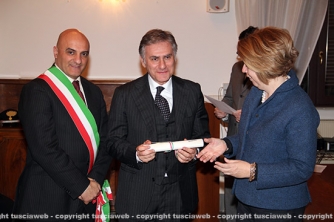La consegna dei riconoscimenti