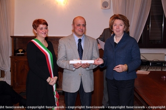 La consegna dei riconoscimenti