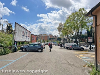 Viterbo - Il parcheggio di viale Raniero Capocci