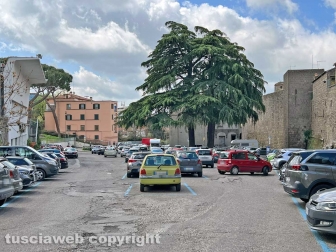 Viterbo - Il parcheggio di porta Romana