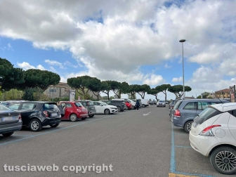 Viterbo - Il parcheggio del Sacrario