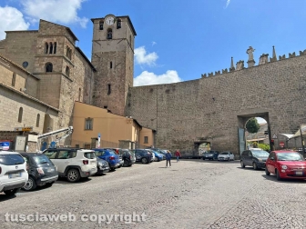 Viterbo - Il parcheggio di piazza San Sisto