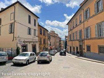 Viterbo - Il parcheggio di via Cairoli