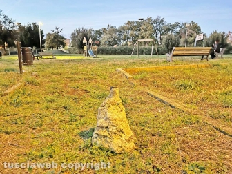 Pilastro - Il parco vicino al Riello