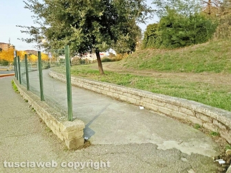 Pilastro - Il parco vicino al Riello