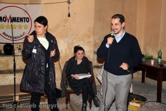 I parlamentari 5 stelle a Sutri