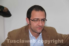 L\'attesa dei risultati nella sede del Pd