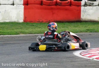I piloti Motogp coi kart al circuito di Viterbo