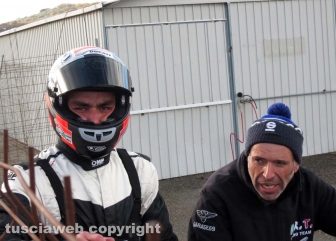 I piloti Motogp coi kart al circuito di Viterbo