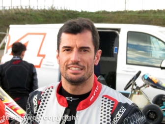 I piloti Motogp coi kart al circuito di Viterbo