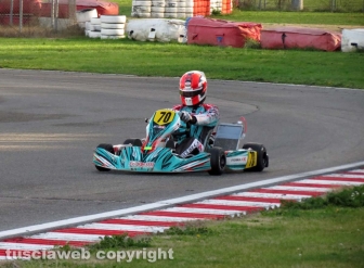 I piloti Motogp coi kart al circuito di Viterbo