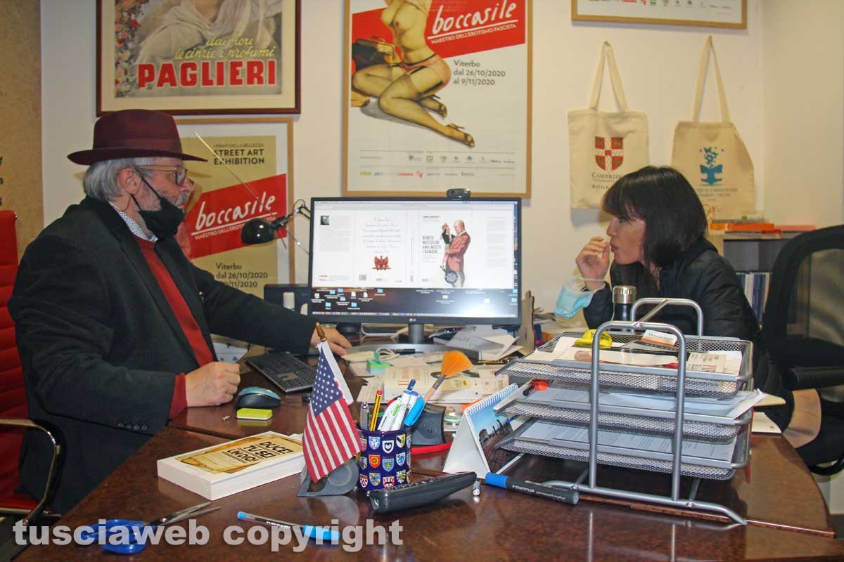 I pirati della bellezza - La Pira nella sede della Galeotti editore