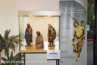 Viterbo - I presepi in mostra al museo colle del duomo