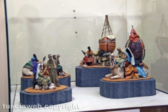 Viterbo - I presepi in mostra al museo colle del duomo