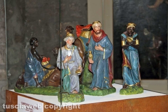 Viterbo - I presepi in mostra al museo colle del duomo