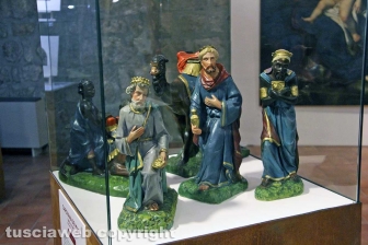 Viterbo - I presepi in mostra al museo colle del duomo