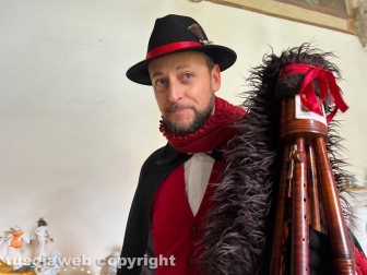 Un suonatore di zampogna