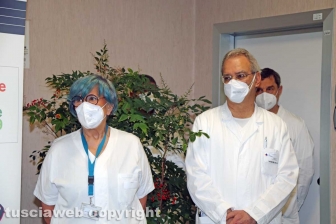 Viterbo - I primi vaccini anti-Covid a Belcolle