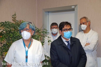 Viterbo - I primi vaccini anti-Covid a Belcolle