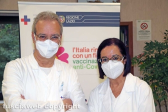Viterbo - I primi vaccini anti-Covid a Belcolle
