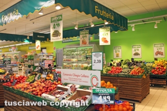 I prodotti del Todis di Viterbo