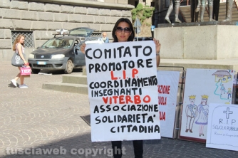 Viterbo - Gli insegnanti contro la \"Buona scuola\"
