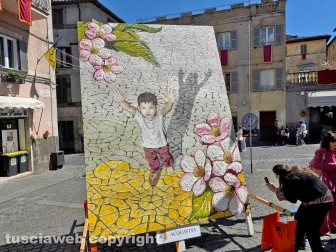 Acquapendente - I Pugnaloni - Gruppo Acquaviva in piazza Oberdan