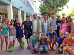 I ragazzi della Groticella a Cesenatico