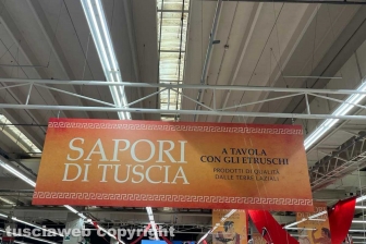 Viterbo - I "Sapori della Tuscia" allo Spazio Conad