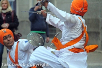 I sikh in "battaglia"