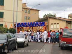 Viterbo - I sikh invadono il Pilastro