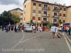 Viterbo - I sikh invadono il Pilastro