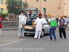 Viterbo - I sikh invadono il Pilastro