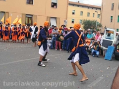 Viterbo - I sikh invadono il Pilastro