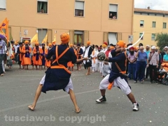 Viterbo - I sikh invadono il Pilastro