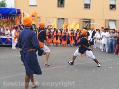 Viterbo - I sikh invadono il Pilastro