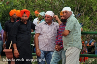 I sikh invadono Viterbo