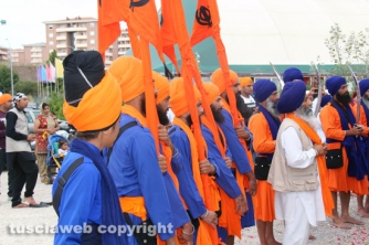 I sikh invadono Viterbo