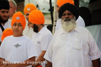 I sikh invadono Viterbo