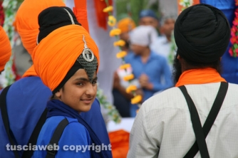 I sikh invadono Viterbo