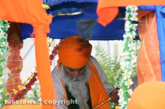 I sikh invadono Viterbo